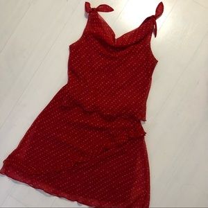 Beautiful Sangria Co-ord Set